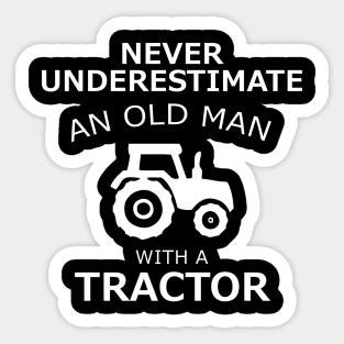 tractor Sticker